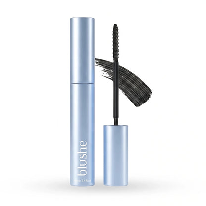 Blushe Mascara, New Upgrade Blush Growth Serum Mascara, Lengthening & Volumizing Fiber Lash Makeup for Defined, Full Lashes (Black 1pc)