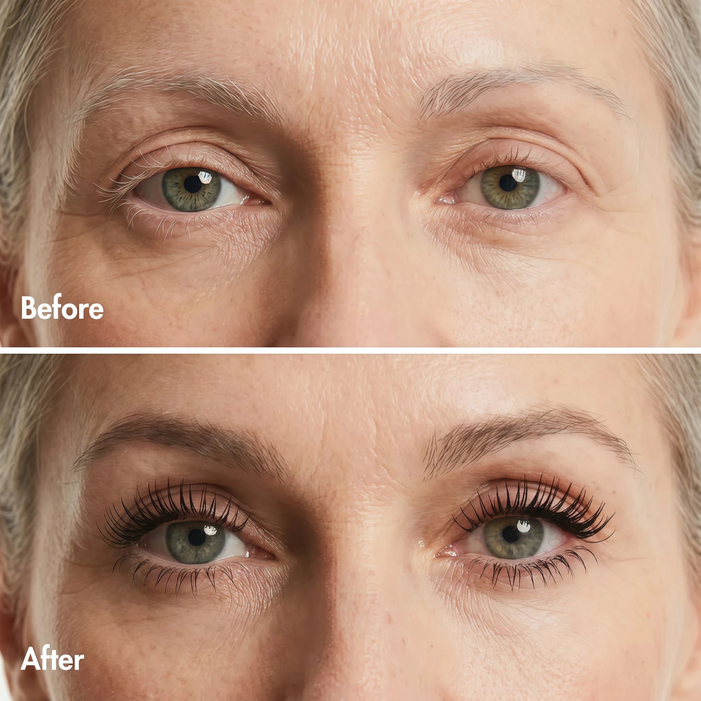 Blushe Mascara, New Upgrade Blush Growth Serum Mascara, Lengthening & Volumizing Fiber Lash Makeup for Defined, Full Lashes (Black 1pc)