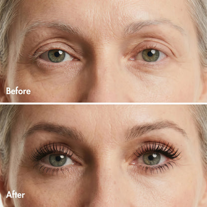 Blushe Mascara, New Upgrade Blush Growth Serum Mascara, Lengthening & Volumizing Fiber Lash Makeup for Defined, Full Lashes (Black 1pc)